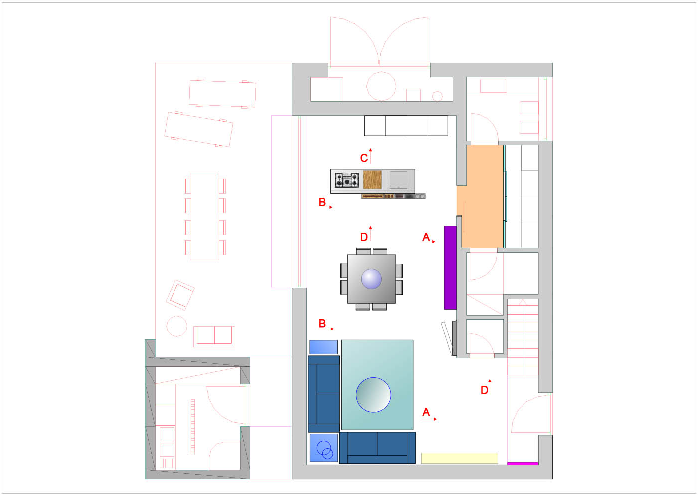 Appartamento residenziale su due livelli Pisa